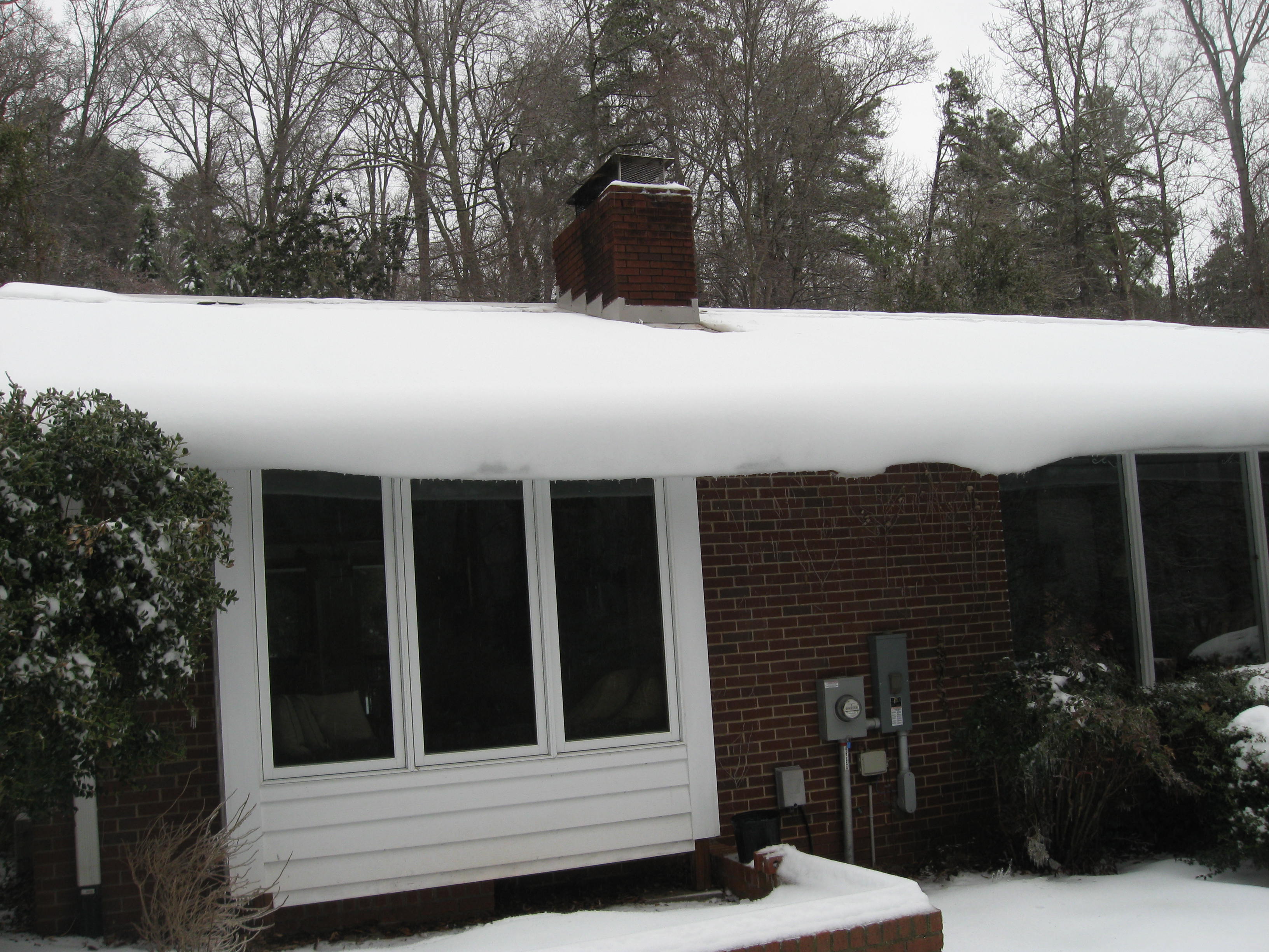 snow roof fun metal sliding roofs